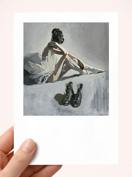 Открытка Василий Аникин «Мобилизация II», А6, фото 1.