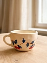 Кружка ручной работы Татко керамика «Вишенки на веточке», керамика, 300 мл, превью фото 4