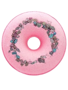 Бомбочка пончик «Клубничное мороженое»