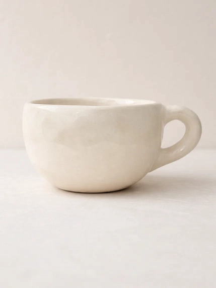 Кружка ручной работы Керамур с надписью «Piter one love», керамика, 350 мл, фото 3.