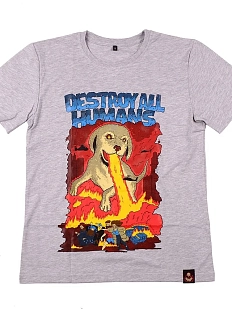 Футболка «Догзилла», S жен.