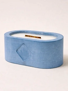 Интeрьерная свеча «Сумерки», соевый воск, средняя