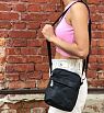 Сумка Ranzel Bags «Bender Black», тайвек, чёрная, превью фото 5