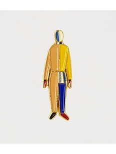 Металлический значок Heart of Moscow «Спортсмены 2» серия Авангард