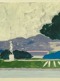 Открытка Максим Савва «Малая Невка», А6