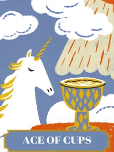 Открытка Таро Туз Кубков (Ace of Cups)