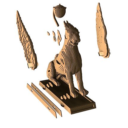 Картонный конструктор 3D «Грифон», фото 4.