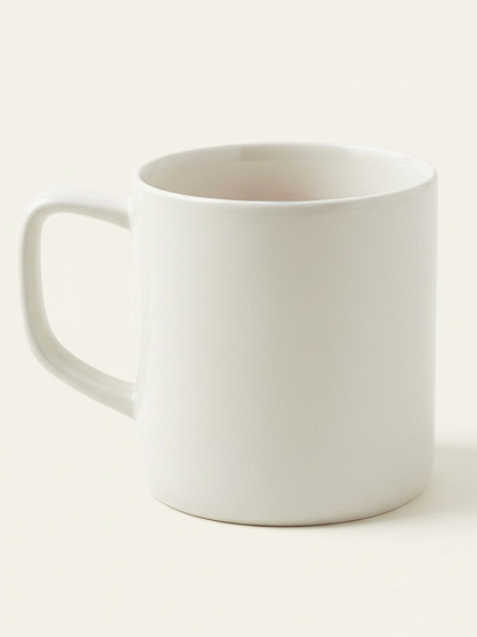 Кружка ручной работы Донышко-горлышко «Кот Краш Красный», белая, керамика, 400, фото 2.