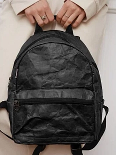 Рюкзак Ranzel Bags «Latifa Black», тайвек, чёрный
