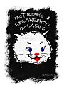 Постер интерьерный Pablo Radini «Растворяюсь в ежедневном п****це», А4, превью фото 1
