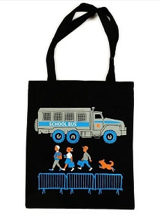 Сумка шоппер «Скулбас», чёрный