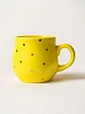 Кружка ручной работы Тата вытворяет/NF ceramics «Тревожный сырок», желтая, керамика, 400 мл, превью фото 2