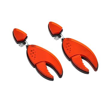 Клипсы «Клешни», оргстекло, переработанный пластик, фото 2.