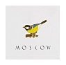 Металлический значок Heart of Moscow «Синица» серия Москва, превью фото 1