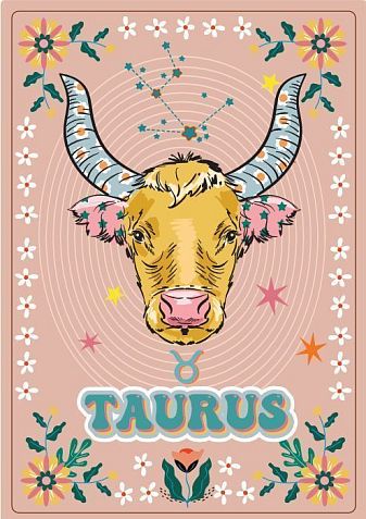 Тетрадь со знаком зодиака «Телец», А5, 40 листов, розовый, фото 3.
