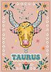 Тетрадь со знаком зодиака «Телец», А5, 40 листов, розовый, превью фото 3