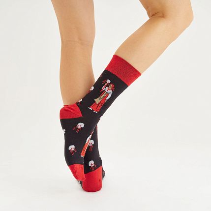 Носки «Василиса Прекрасная», р-р 38-41, коричневые, фото 2.