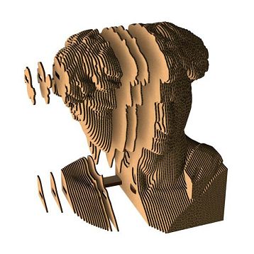 Картонный конструктор 3D «Давид», фото 3.