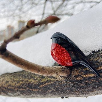 Брошь «Птичка» №2, фото 3.