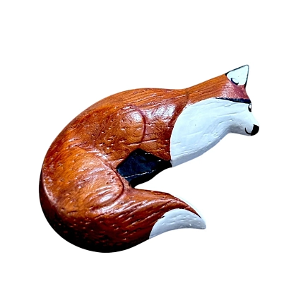 Брошь «Лиса», фото 2.