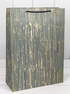 Пакет подарочный «Полосы», 32х45 см