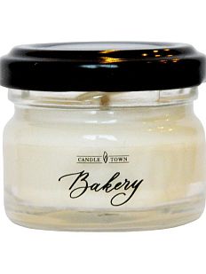 Cвеча «Bakery», соевый воск, хлопковый фитиль, 25 мл
