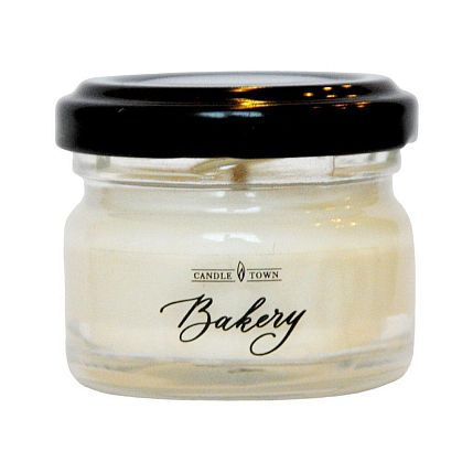 Cвеча «Bakery», соевый воск, хлопковый фитиль, 25 мл, фото 1.