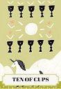 Открытка Таро Десятка Кубков (Ten of Cups), превью фото 1