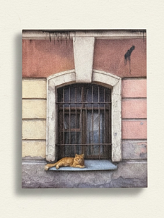 Магнит «Окна Петербурга 1» №1