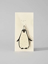 Бирка для подарка ВОЕ «Пингвин с колпаком», на прищепке, 4 см, превью фото 1