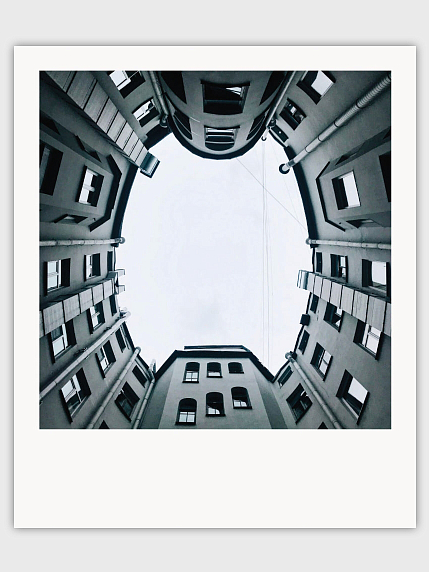 Набор открыток Маргариты Голуб «Петербург. Полароиды», 9 шт., фото 7.