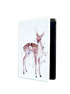Обложка на паспорт DARI DARI «Оленёнок», мягкий кожзам