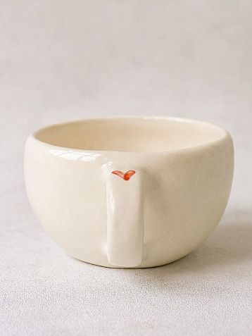 Кружка ручной работы с надписью «Сомнительно, но окэй», керамика, 350 мл, фото 3.