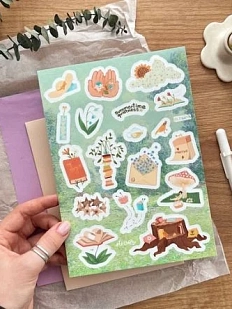 Стикерпак «Милое лето», А5