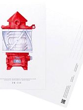 Открытка «Маяк Фонарь ЭМ-140», А6