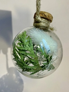 Ёлочный шар Зачарованные шары «Новогодний», 6 см