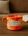 Кружка ручной работы Тата вытворяет/NF ceramics «Я такой же как все, только лучше», керамика, 500 мл, превью фото 2