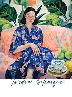 Постер интерьерный DARI DARI «Ботанический сад», А2