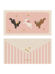 Конверт для денег «Зайчики»