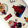 Стикерпак «Цветные тигры», превью фото 2