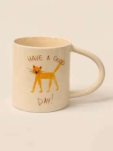 Кружка ручной работы Настянорм керамика «Have a good day», полуфарфор, 450 мл