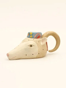 Шкатулка «Барашек в тюбетейке», керамика