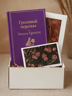 Подарочный набор с книгой «Грозовой перевал» и шоколадом
