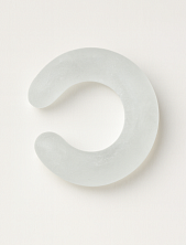 Кафф матовый Лампджой, стекло, прозрачный