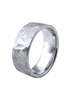 Кольцо из хирургической стали «Каменистость»