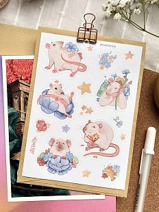 Стикерпак «Крыски»