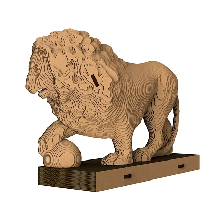 Картонный конструктор 3D «Петербургский лев», фото 4.