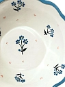Пиала ручной работы Slowday Ceramics «Голубые цветочки», полуфарфор, 17 см, превью фото 3