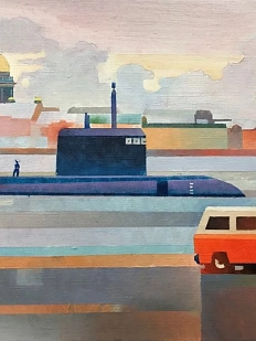 Постер интерьерный Василий Аникин «SPb23», А4