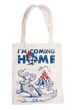 Сумка шоппер «I'm coming home / circus closed», белый